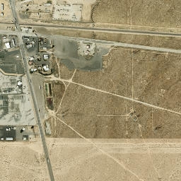 Kramer Junction California High Resolution Satellite Map