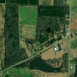 Hickory Plains Arkansas High Resolution Satellite Map