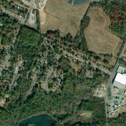 Piney Woods Tennessee High Resolution Satellite Map