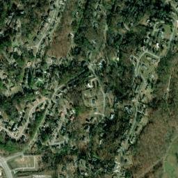Harris Hills Tennessee High Resolution Satellite Map