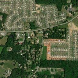 Leaning Pines Arkansas High Resolution Satellite Map