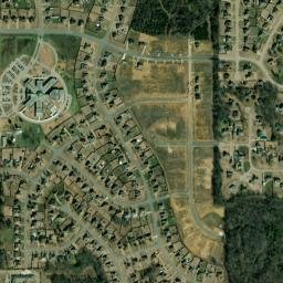 5112 Fairholme Drive Olive Branch MS High Resolution Satellite Map