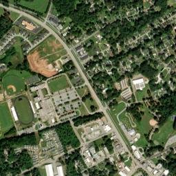 Travelers Rest map(satellite map)