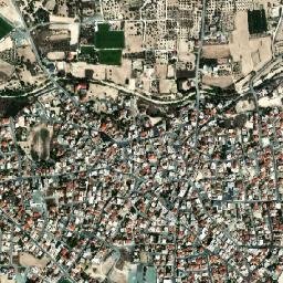 Aradíppou map(satellite map)