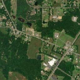Warsaw Arkansas High Resolution Satellite Map
