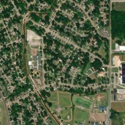 Horn Lake map(satellite map)