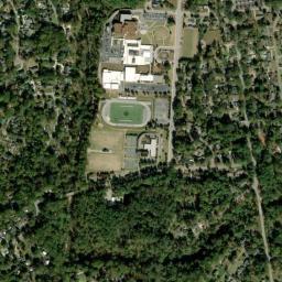 Satellite view of The Country Club of Spartanburg