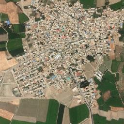 Amzajerd map(satellite map)