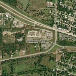1000-1298 U.S. 270 McAlester OK 74501 High Resolution Satellite Map