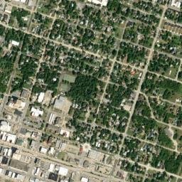101-183 North 2nd Street, McAlester, OK  High Resolution Satellite Map