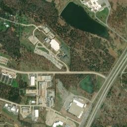 North George Nigh Expressway McAlester OK High Resolution Satellite Map