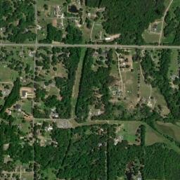 Cedar Hills Estates Arkansas High Resolution Satellite Map