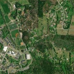 Young Harris map(satellite map)