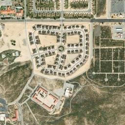 Edwards Air Force Base map(satellite map)