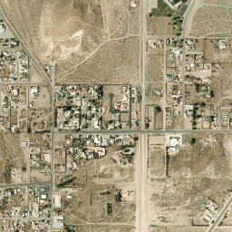 North Barstow California High Resolution Satellite Map