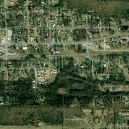 201 Northeast 4th Street Wilburton OK High Resolution Satellite Map