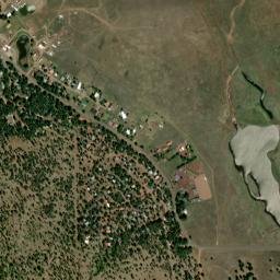 Mormon Lake Arizona High Resolution Satellite Map