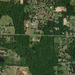 Pine Hill Estates Arkansas High Resolution Satellite Map