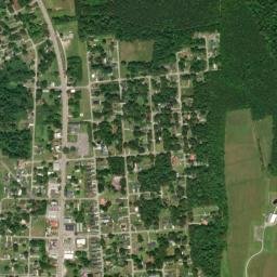 Maysville map(satellite map)