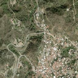 Peléndri map(satellite map)