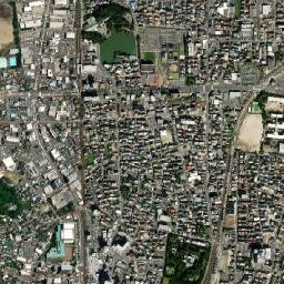 Handa-shi map(satellite map)