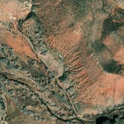 Perkinsville Arizona High Resolution Satellite Map