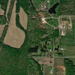 Lauderdale County map(satellite map)