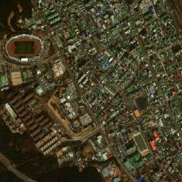 Sinhyeon map(satellite map)