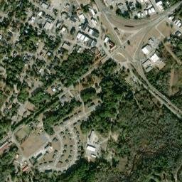 28 West Hamlet Avenue, Hamlet, NC 28345 High Resolution Satellite Map