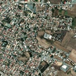 Dhromolaxia map(satellite map)