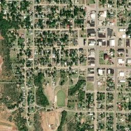 Mangum map(satellite map)