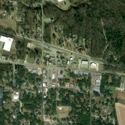 Byhalia map(satellite map)