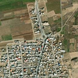 Qahavand map(satellite map)