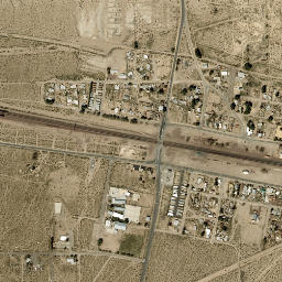 Daggett California High Resolution Satellite Map