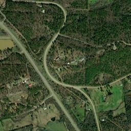The Pines Arkansas High Resolution Satellite Map
