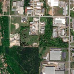 Satellite view of Blackberry Trail Golf Course