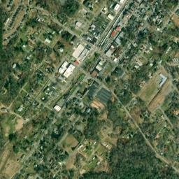 Blue Ridge map(satellite map)