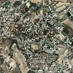 Tersefánou map(satellite map)