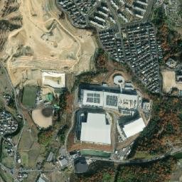 Ibaraki Shi map(satellite map)