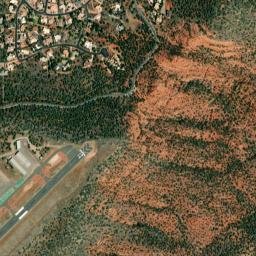 280-538 Airport Road Sedona AZ 86336 High Resolution Satellite Map