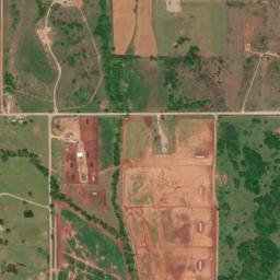 County Line Road, Lindsay, OK 73052, USA High Resolution Satellite Map