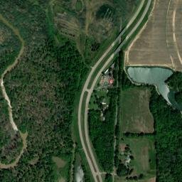 Canaan Arkansas High Resolution Satellite Map