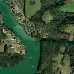 Pine Haven Shores Alabama High Resolution Satellite Map