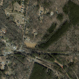 Catawba map(satellite map)