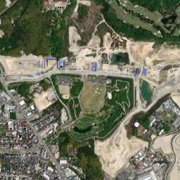 Jōyō Shi map(satellite map)