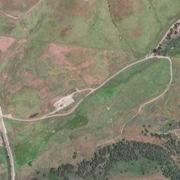 Devon California High Resolution Satellite Map