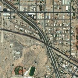 Needles map(satellite map)