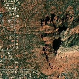 122-150 Chapel Road Sedona AZ 86336 High Resolution Satellite Map