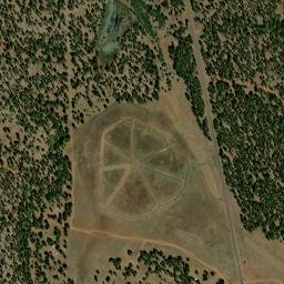 Allan Lake Landing Arizona High Resolution Satellite Map