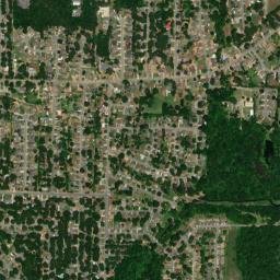 Western Acres Arkansas High Resolution Satellite Map